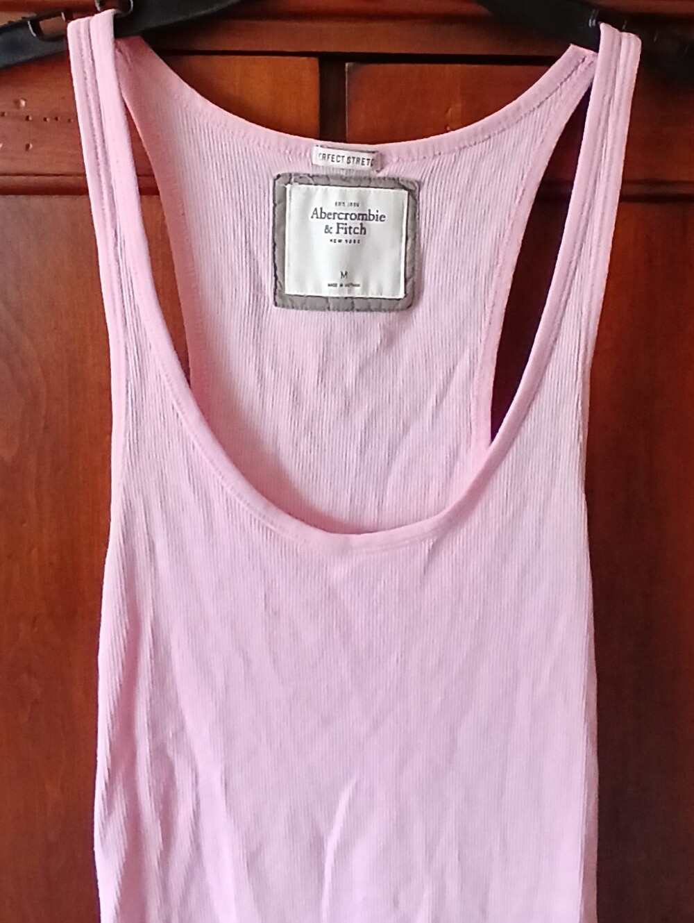 Abercrombie & Fitch Vintage Ribbed Racerback Tank - Picture 3 of 5